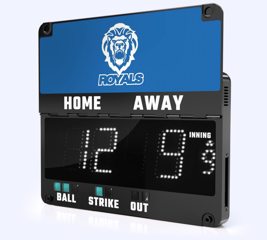 Team-Sponsor Branded Scoreboard